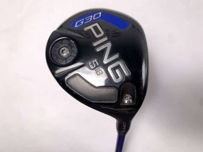 Ping G30 5 Fairway Wood 18* TFC419 Regular Graphite Mens RH