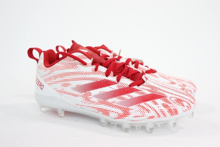 Adizero Electric 2 Football Cleats GS "Red White" ID1469 Men size US 5 NEW