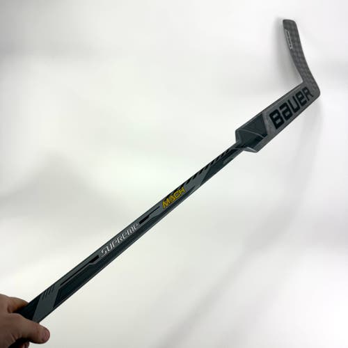 New Regular Bauer Supreme Mach Goalie Stick | 26" Paddle P31 Curve | #A455