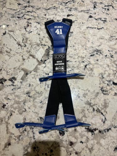 Brand New Pro Stock Kova Toronto Maple Leafs Goalie Pants Suspenders Hildeby