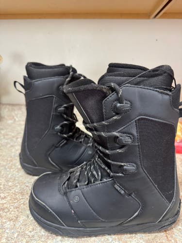 Ride Orion Size M 9.0 (W 10.0) Snowboard Boots Medium Flex All Mountain (Used)