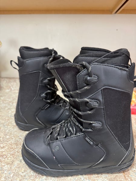 Ride Orion Size M 9.0 (W 10.0) Snowboard Boots Medium Flex All Mountain (Used)
