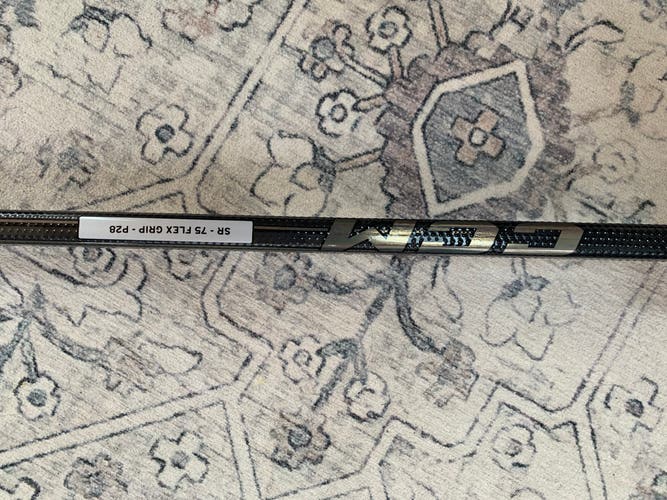 Senior CCM XF Ghost Left Hand Hockey Stick P28 75 Flex (Used)