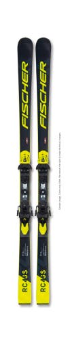 Kid's 2022 Fischer RC4 WC GS Jr Race Skis w/Race Plate (No Bindings) 2 sizes available (New)