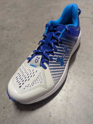 Blue Men's Size M 11.0 (W 12.0) Under Armour Turf Cleats (New)