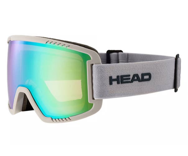 HEAD contex snowboard or Ski Goggles mirrored new adult large