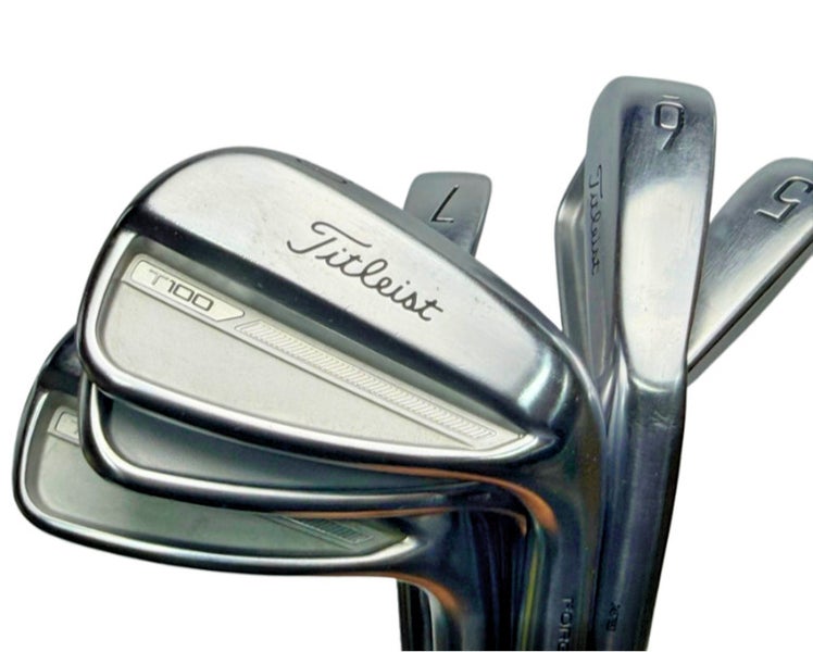 Titleist 2023 T100 Iron Set 5-PW,W Project X LZ 115 Regular