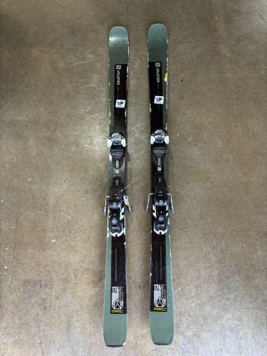 Salomon Stance 96 176 cm All Mountain Skis | Salomon Warden 13 Bindings