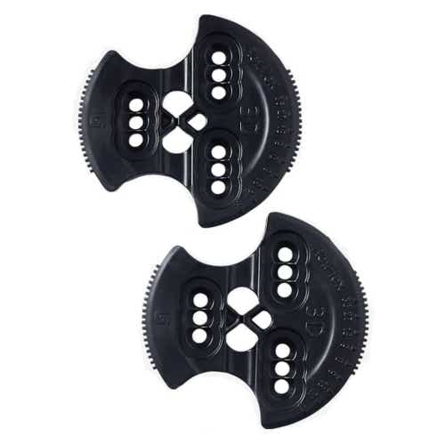New Burton Snowboard 3D 3 Hole Re-Flex Disc's Black (Pair)