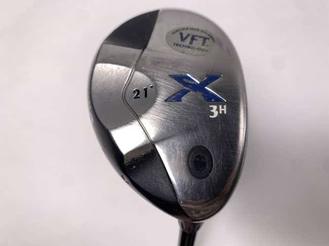 Callaway X 3 Hybrid 21* 80g Regular Graphite Mens RH Midsize Grip