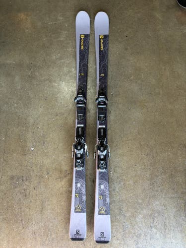 Salomon Distance 72 170 cm All Mountain Skis | Salomon M10 GW Bindings