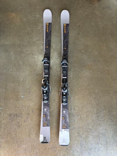 Salomon Distance 72 165 cm All Mountain Skis | Salomon M10 GW Bindings