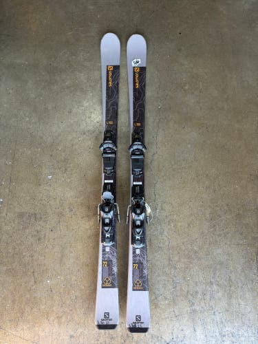 Salomon Distance 72 155 cm All Mountain Skis | Salomon M10 GW Bindings