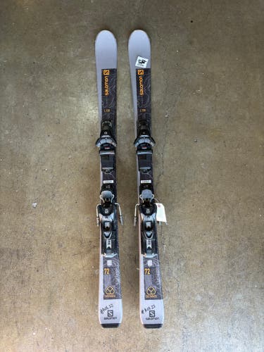 Salomon Distance 72 130 cm All Mountain Skis | Salomon M10 GW Bindings
