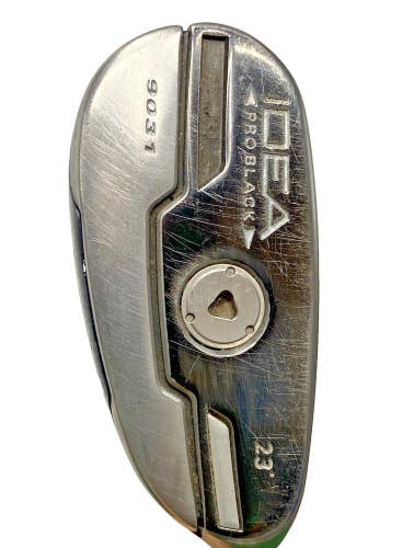 Adams Idea Pro Black 9031 4 Hybrid 23* RH 80g Voodoo Stiff Graphite 40 Nice Grip