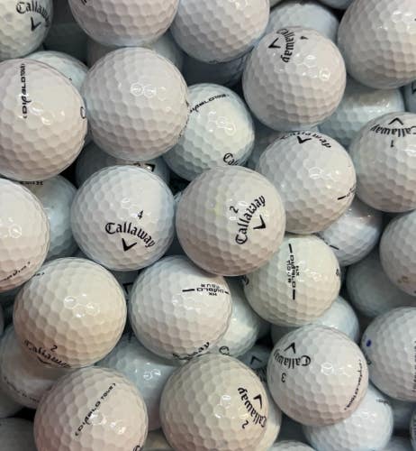 36 Near Mint AAAA Callaway Diablo Tour Used Golf Balls