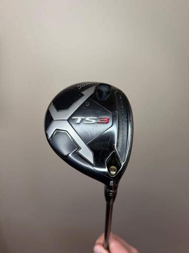 Titleist TS3 3-Wood 16.5 Diamana Blue S+ 70G Stiff Flex 43 +HC NICE