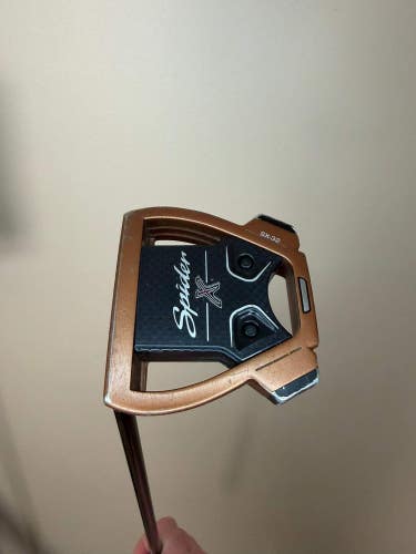 Taylormade Spider X Copper Putter KBS CT Tour Lefty 35 NICE