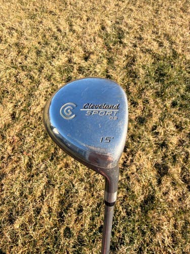 Cleveland Sport OS 3-Wood 15 Sport Series Regular Flex 42.75 NICE