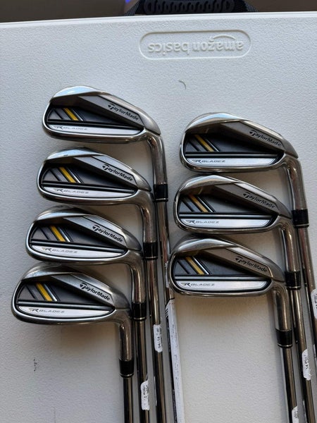 Taylormade Rocketbladez Iron Set 4-PW Rocketfuel 85g Regular Flex +1/2 NICE