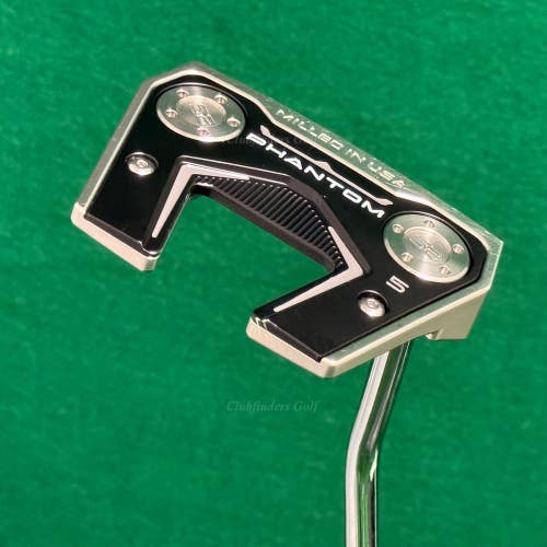 Scotty Cameron 2024 Phantom 5 33" Single-Bend Mallet Putter w/ Super Stroke