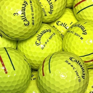 Callaway ERC-Soft        12 Yellow Near Mint AAAA Used Golf Balls