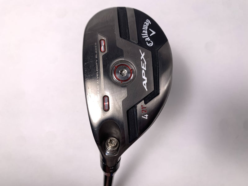 Callaway Apex 21 4 Hybrid 21* UST Mamiya Recoil Dart F3 75g Regular LH