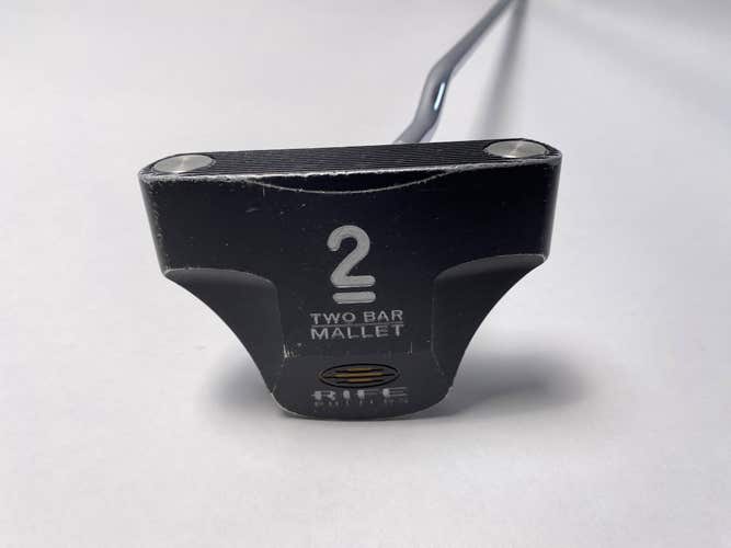 Guerin Rife Two Bar Mallet Putter 35.5" SuperStroke Tour 2.0 Mens RH