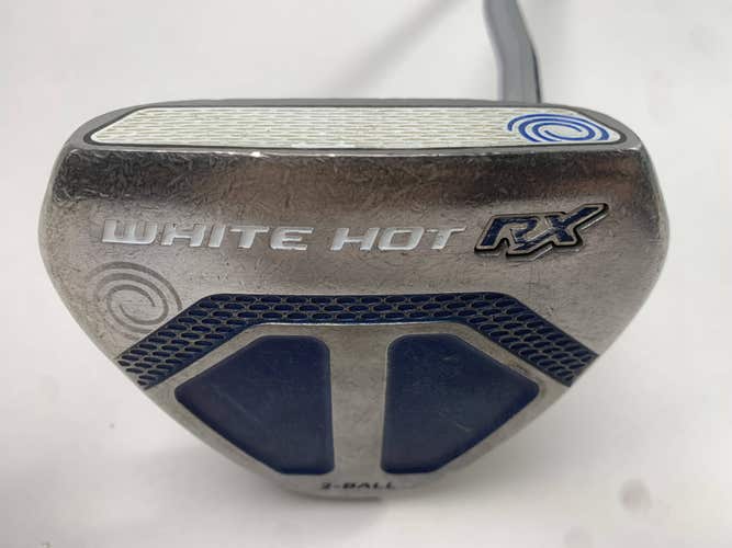 Odyssey Lady White Hot RX 2-Ball Putter 35" Mens RH
