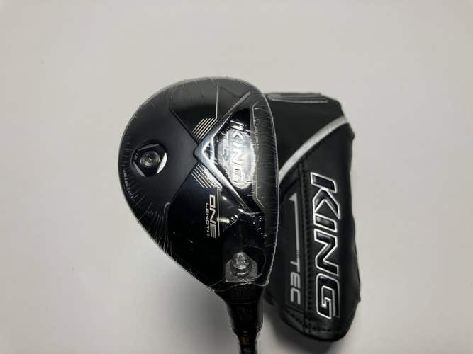 Cobra King Tec X One Length 2025 3 Hybrid 19* KBS TGI 85g Stiff RH HC NEW