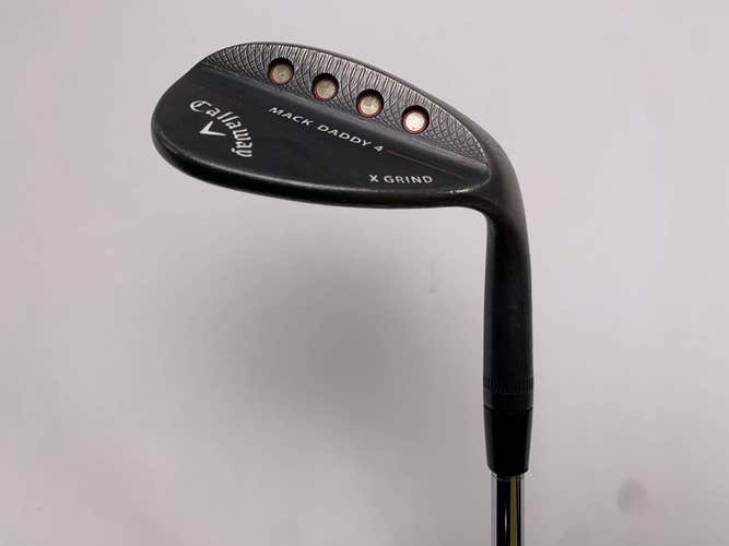Callaway Mack Daddy 4 Black Lob Wedge LW 58* 12X DGS200 Tour Issue Stiff  RH