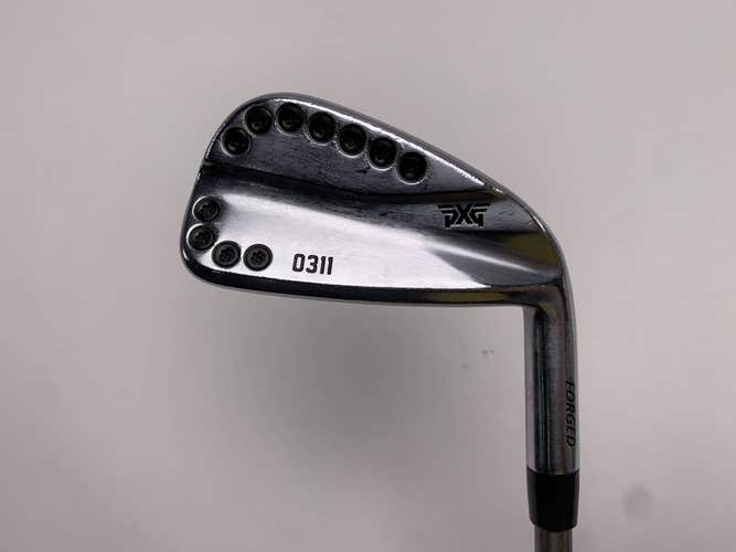 PXG 0311 Chrome Single 6 Iron AeroTech SteelFiber i70 Regular Graphite Mens RH