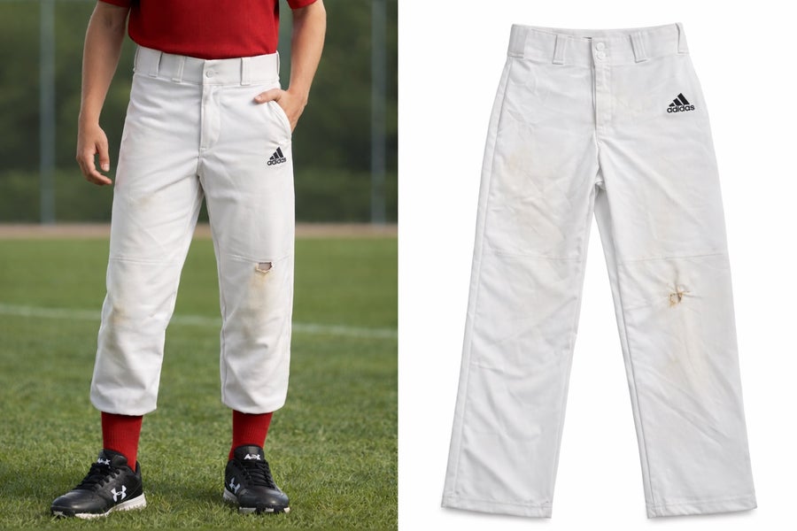 White Men's Medium Youth Under Armour Game Pants (Used)