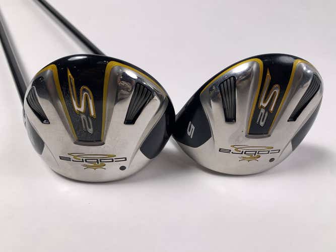 Cobra S2 3 & 5 Fairway Wood Set 15* 18* Fujikura Max 65g Regular RH