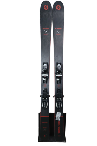 USED 2022 Blizzard Bonafide 97 Skis 165cm with Look NX 12 GW Bindings