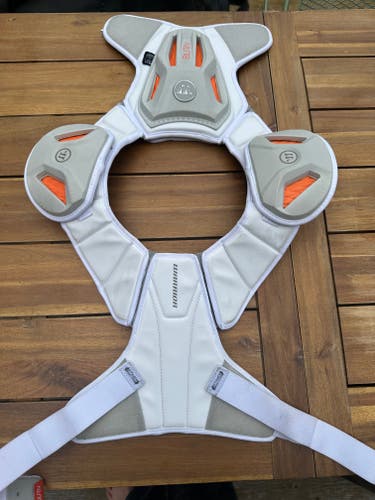 Large Youth Warrior Burn Shoulder Pads (Used)