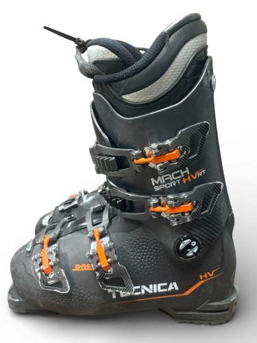 MENS TECNICA MACH SPORT HVRT 90XR" SKI BOOTS (BLACK/ORANGE) SIZES: 24.5-28.5