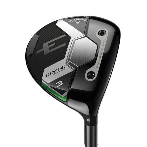 CALLAWAY ELYTE MAX FAST FAIRWAY 7 WOOD GRAPHITE R2 STANDARD MITSUBISHI VANQUISH PL 40 GRAPHITE