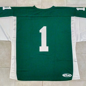 H7100 Hockey Goalie Jersey - 4XL -Green/White - New