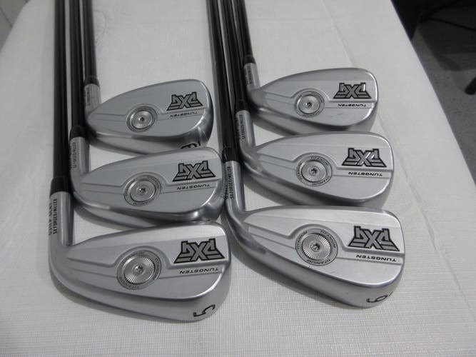 PXG 0311P Gen7 Chrome Iron Set - 5-PW - MMT 125 Extra Stiff Graphite - MINT