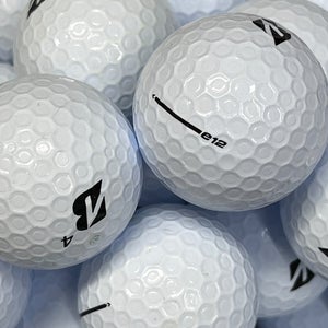 4 Dozen Near Mint AAAA White Bridgestone E12 Contact Used Golf Balls