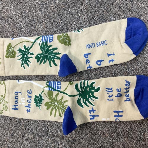 Anti Basic Plant Socks One Size