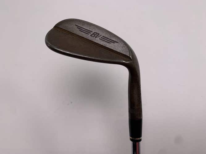Titleist Vokey SM9 Raw Gap Wedge GW 50* 8 F-Grind AMT Black S300 Stiff Mens RH