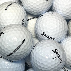 24 Near Mint AAAA White Srixon Q-Star/Q-Star Tour Used Golf Balls