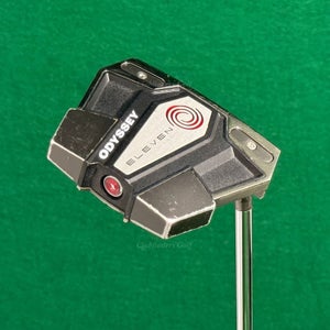 Odyssey ELEVEN S 34.75" Slant Mallet Putter w/Stroke Lab Red & Super Stroke