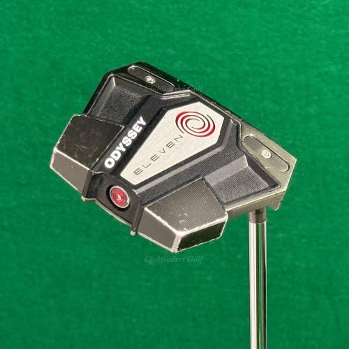 Odyssey ELEVEN S 34.75" Slant Mallet Putter w/Stroke Lab Red & Super Stroke