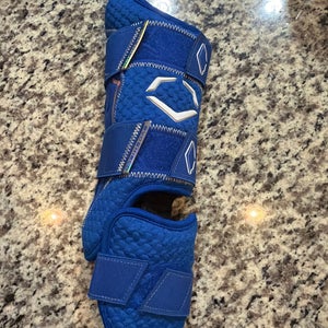 Blue Senior EvoShield Leg guard Shin Guards (New)