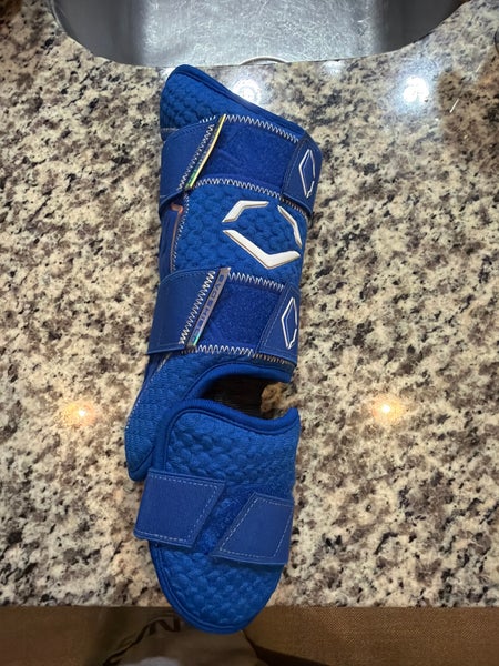 Blue Senior EvoShield Leg guard Shin Guards (New)