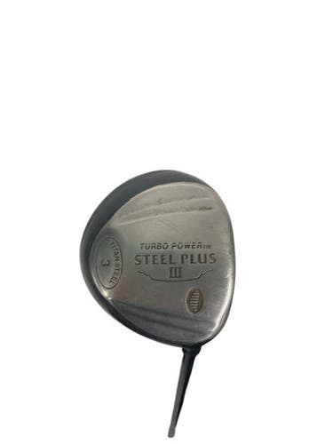 Used Turbo Power STEEL PLUS Mens Fairway Wood RH 3 Wood 11847-S000032825