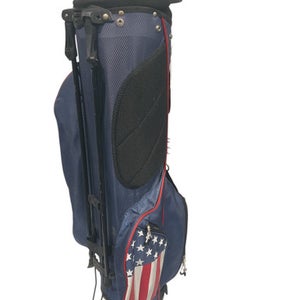 Used Prosimmon USA Mens Stand Bag Navy Blue 11847-S000032829